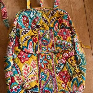Vera Bradley quilted backpack